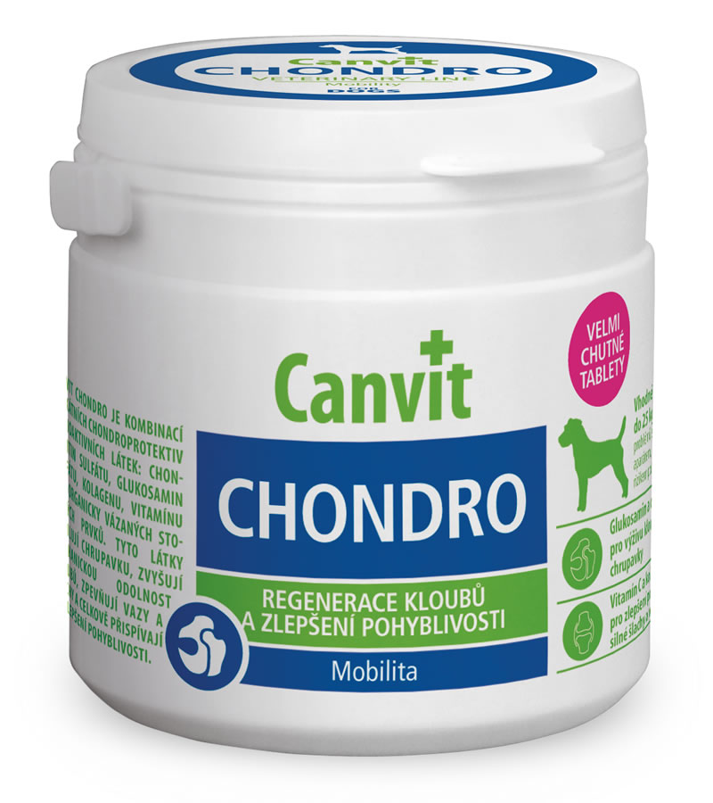 Canvit Chondro pro psy ochucené tbl.230/230g