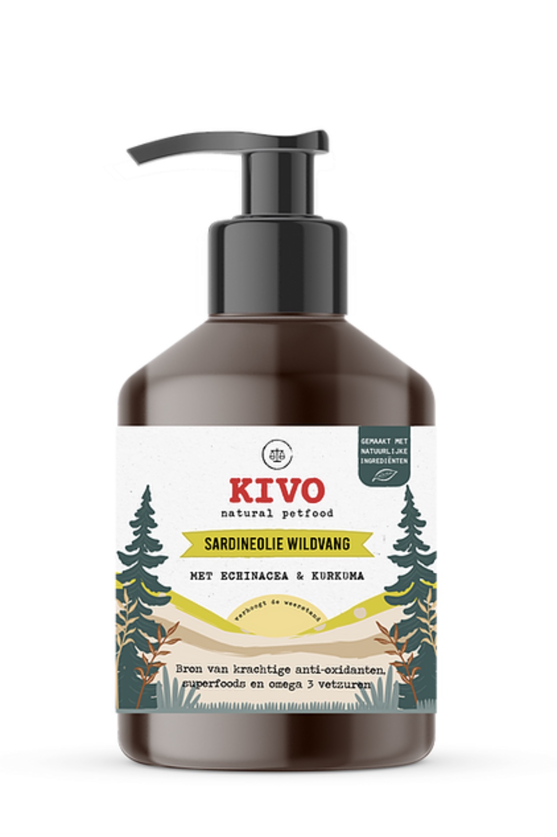  Sardinkový olej + Echinacea & Kurkuma 500ml