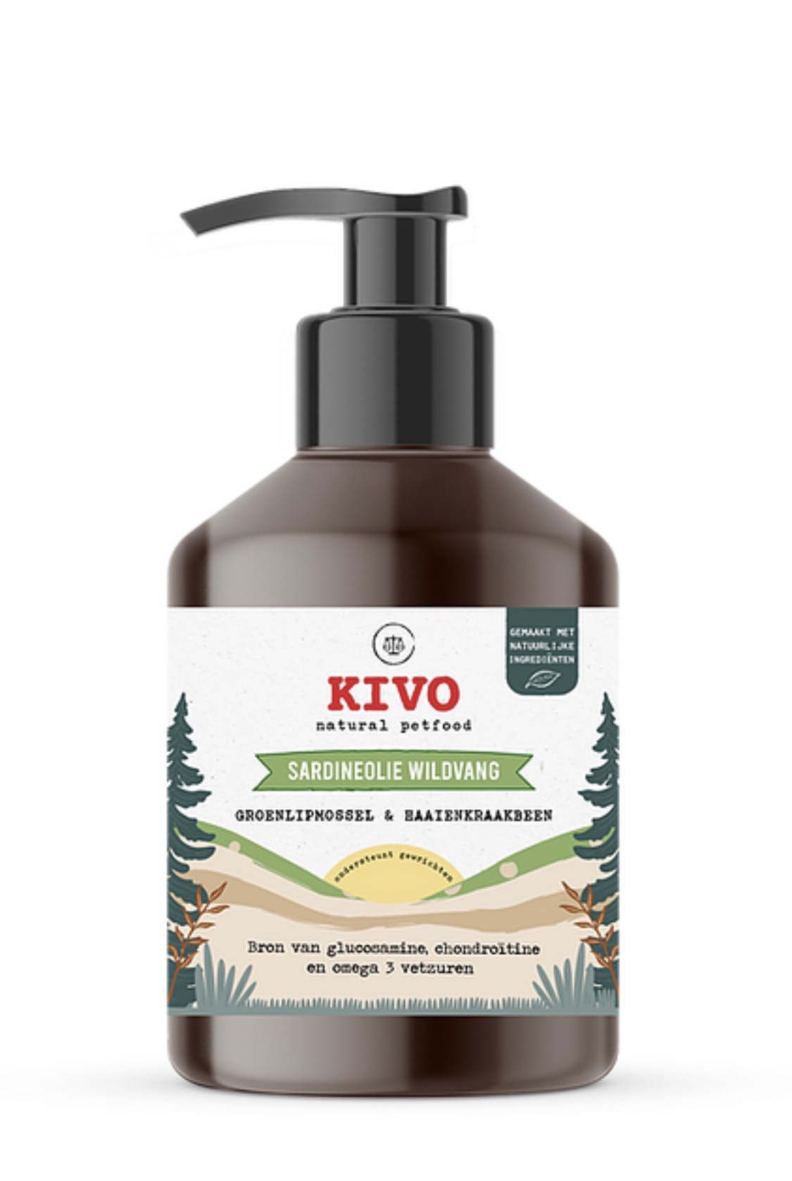 Sardinkový olej s mušlemi a chrupavkou žraloka 500ml