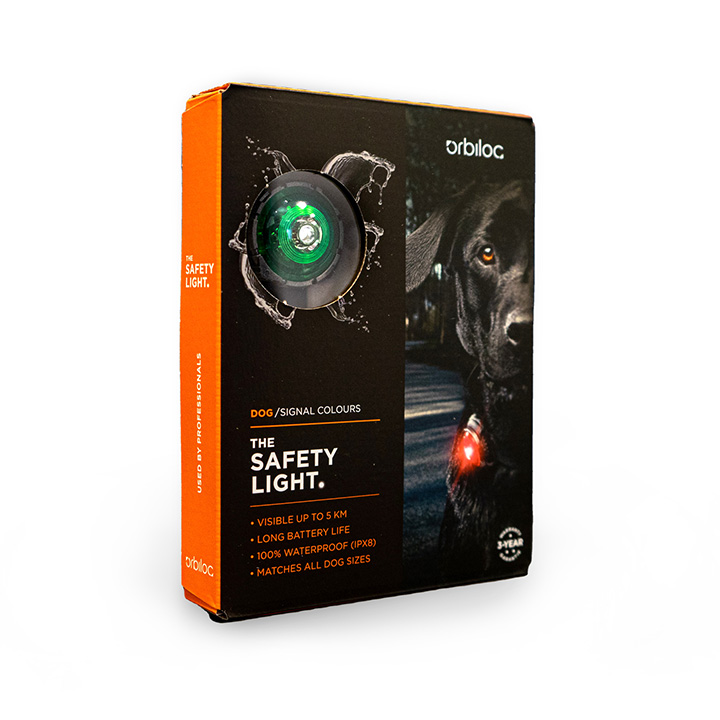 Orbiloc Green LED světlo na obojek