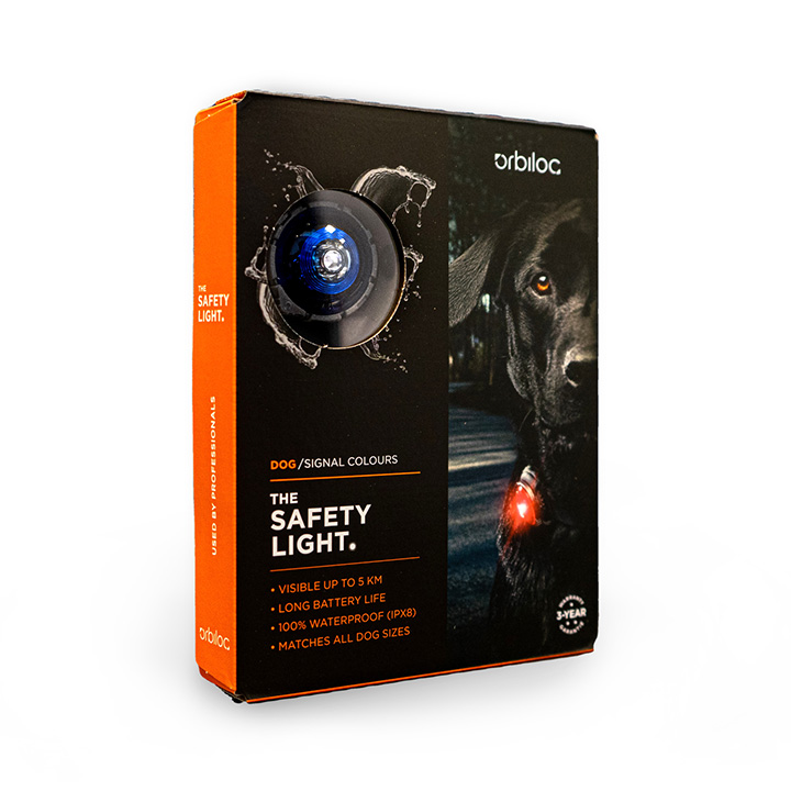 Orbiloc Blue LED světlo na obojek